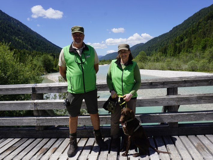 Sabine Gerg und Hans Adlwarth - Ranger aus Leidenschaft, © Kunz PR Sabine Gerg und Hans Adlwarth - Ranger aus Leidenschaft, © Kunz PR