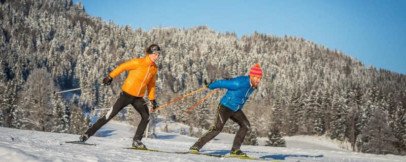 Klassische und Skating Loipe: Rundkurs/Nachtloipe Gilgenhöfe (2km), © Tourismus Lenggries, Adrian Greiter Klassische und Skating Loipe: Rundkurs/Nachtloipe Gilgenhöfe (2km), © Tourismus Lenggries, Adrian Greiter