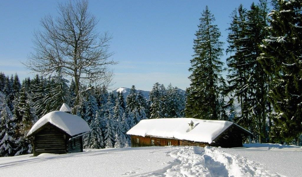 Schwaiger Alm Winter, © Tölzer Land Tourismus Schwaiger Alm Winter, © Tölzer Land Tourismus
