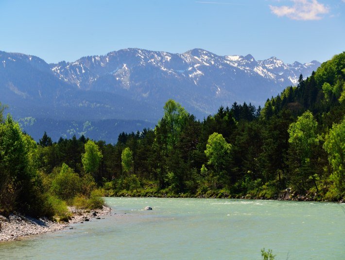 Blick auf die Isar, © Stadt Bad Tölz Blick auf die Isar, © Stadt Bad Tölz
