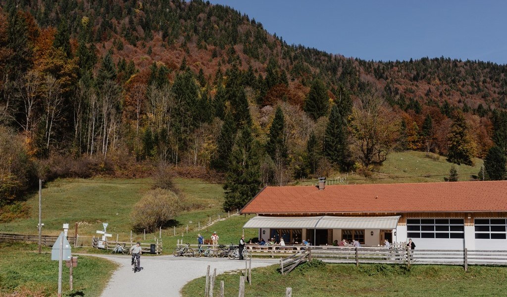 Einkehr Sachenbacher, © Tölzer Land Tourismus Einkehr Sachenbacher, © Tölzer Land Tourismus