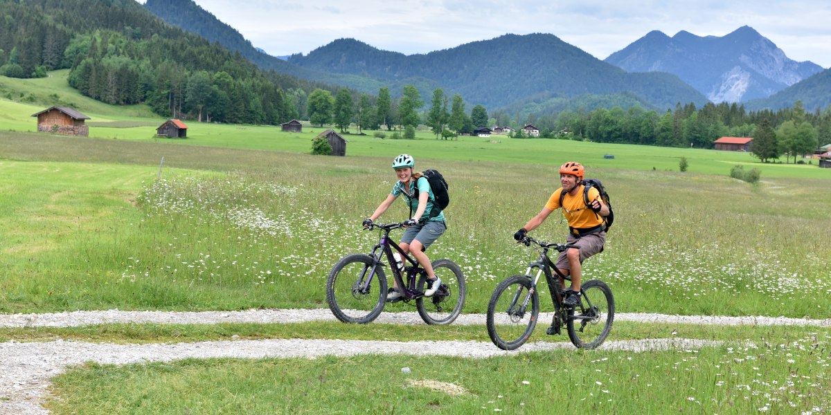 Radeln im Tölzer Land, © Hubert Walther Radeln im Tölzer Land, © Hubert Walther