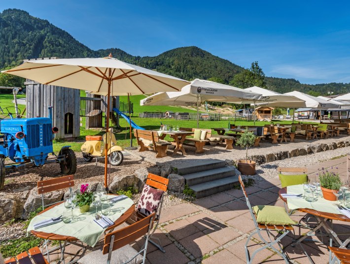 Jägers Terrasse im Sommer, © Sandra Sanktjohanser - Wohlmuth Jägers Terrasse im Sommer, © Sandra Sanktjohanser - Wohlmuth