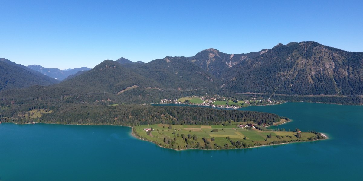 Rundweg um die Halbinsel Zwergern, © Tölzer Land Tourismus Rundweg um die Halbinsel Zwergern, © Tölzer Land Tourismus