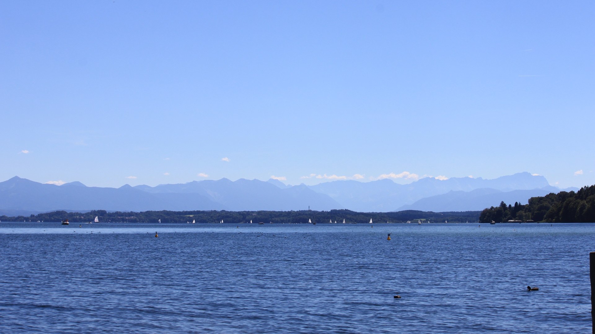 Starnberger See mit Alpenpanorama, © Tölzer Land Tourismus|J. Kirschenhofer Starnberger See mit Alpenpanorama, © Tölzer Land Tourismus|J. Kirschenhofer
