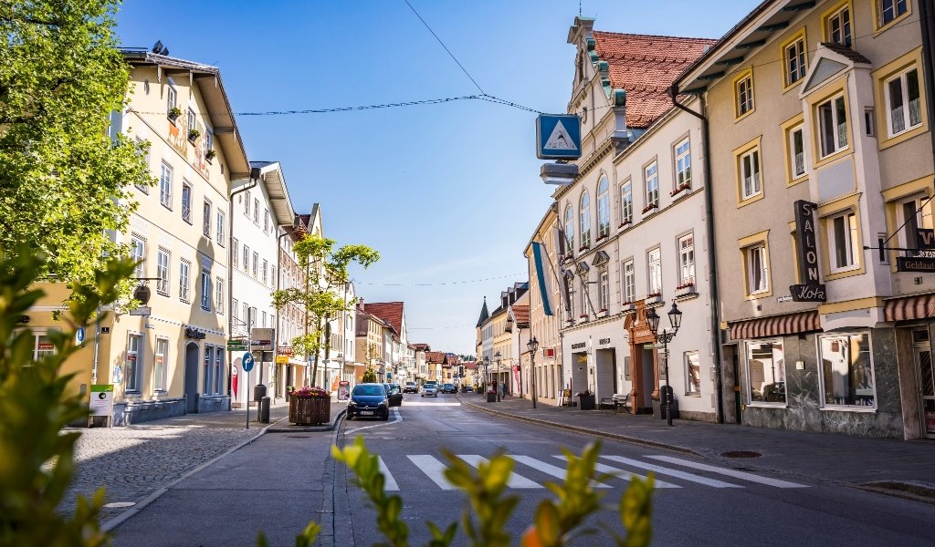 Marktstraße in Wolfratshausen, © Stadt Wolfratshausen Marktstraße in Wolfratshausen, © Stadt Wolfratshausen