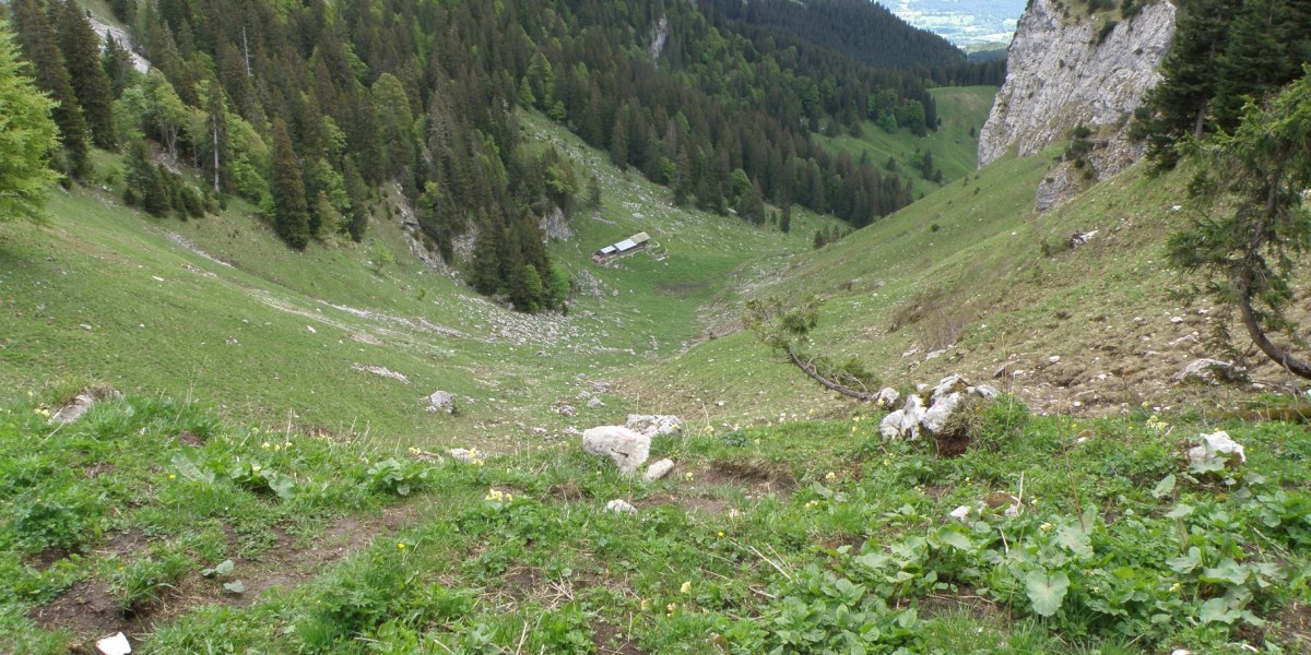 Bratröhrl mit Hinterer Krottenalm, © Alpiner Ski-Club Bratröhrl mit Hinterer Krottenalm, © Alpiner Ski-Club