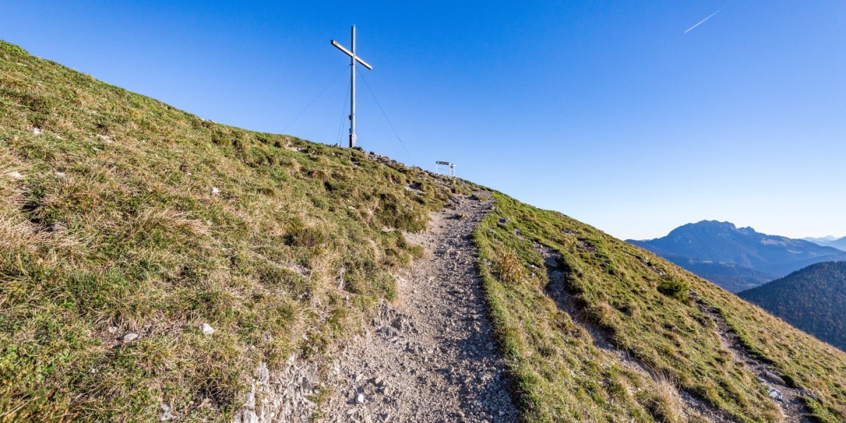 Weg zum Jochberg-Gipfel, © Tourist Information Kochel a. See Weg zum Jochberg-Gipfel, © Tourist Information Kochel a. See