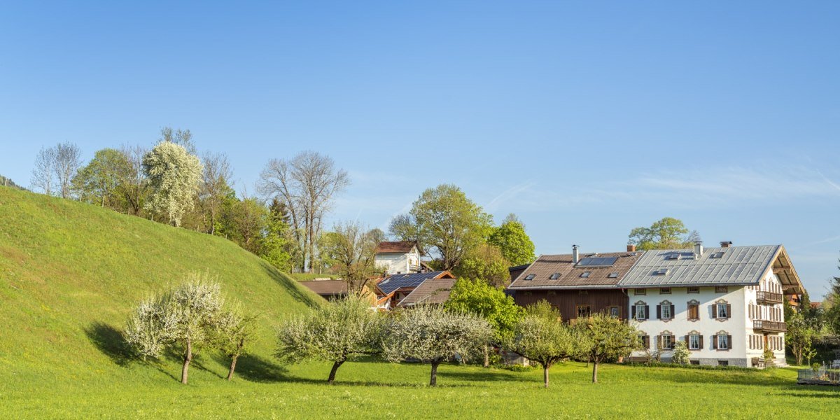 Bauernhof in Wegscheid im Sommer, © Tourismus Lenggries Bauernhof in Wegscheid im Sommer, © Tourismus Lenggries