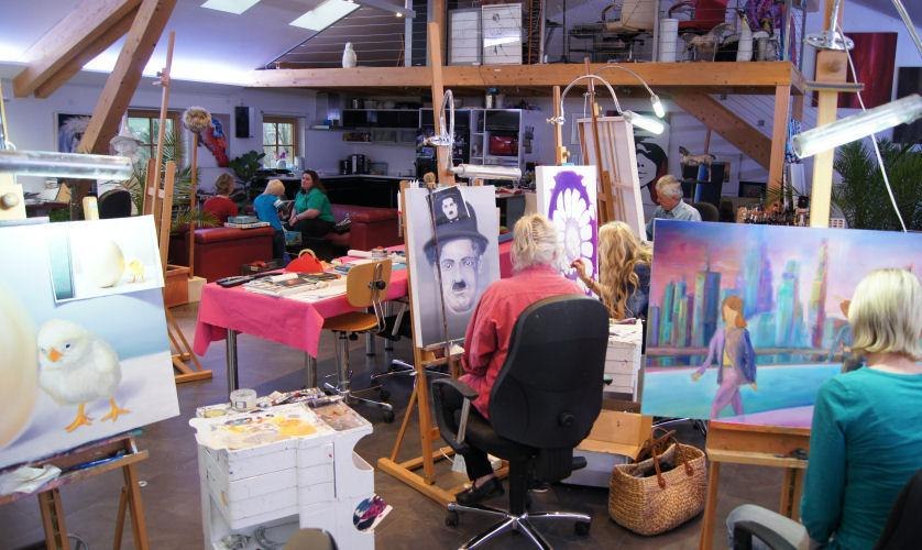 Malschule Lenggries, © Malschule Lenggries Malschule Lenggries, © Malschule Lenggries