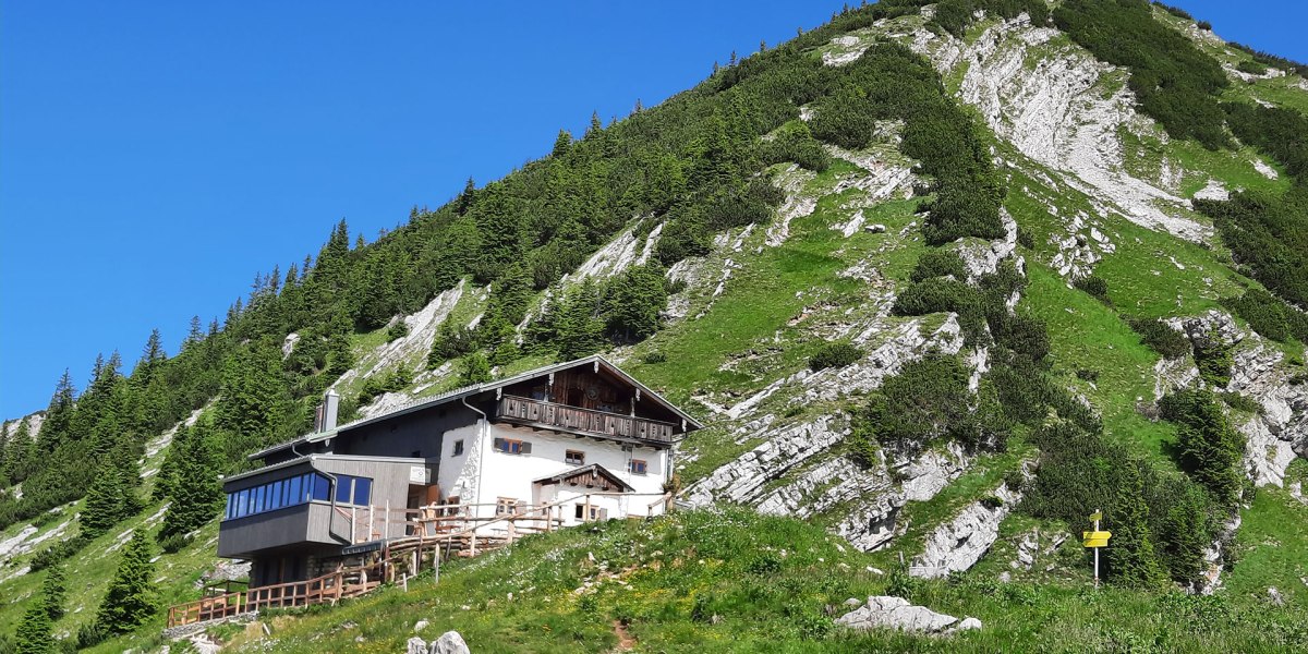 Tölzer Hütte am Schafreuter Tölzer Hütte am Schafreuter
