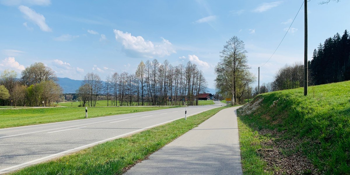 Blick auf das Voralpenland, © Unbekannt Blick auf das Voralpenland, © Unbekannt