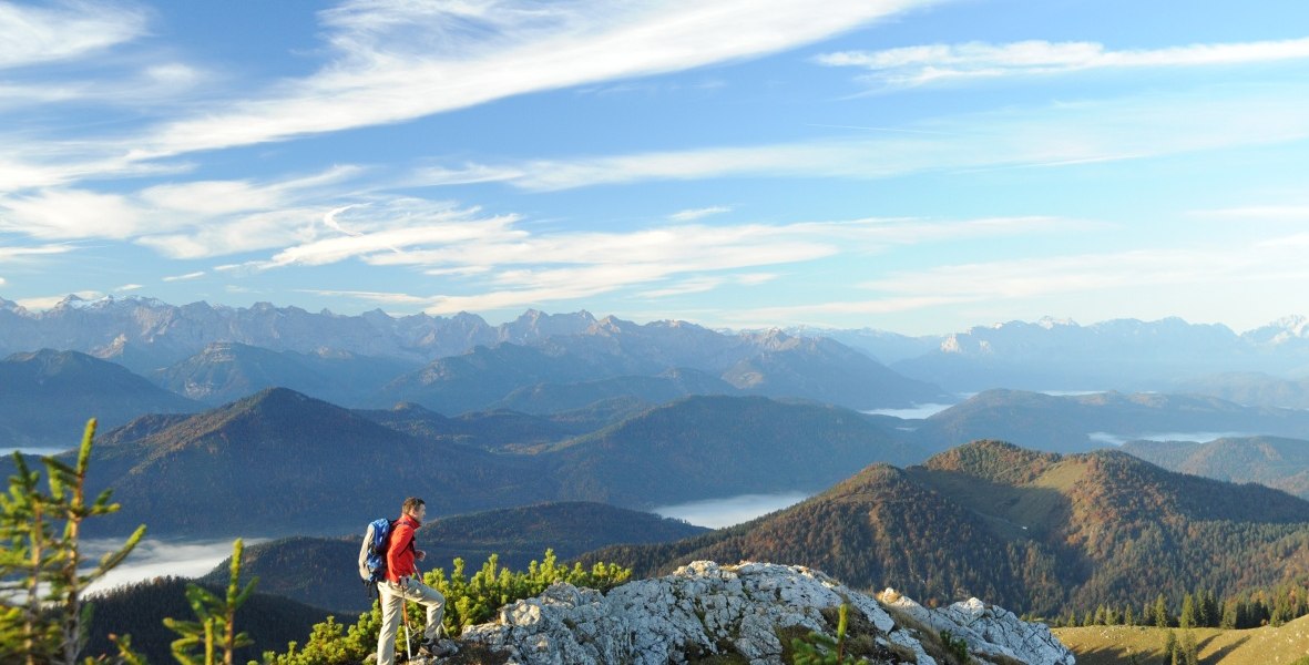 Blick vom Latschenkopf, © Tourismus Lenggries Blick vom Latschenkopf, © Tourismus Lenggries