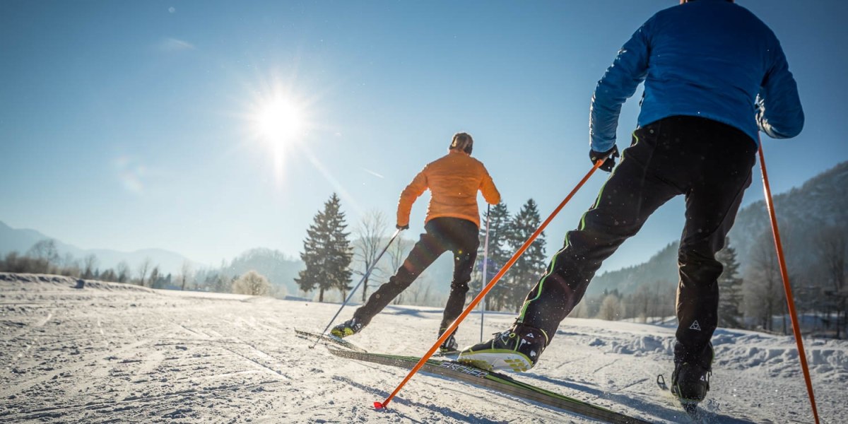 Klassische und Skating Loipe: Lenggries Rundkurs (5km), © Tourismus Lenggries, Adrian Greiter Klassische und Skating Loipe: Lenggries Rundkurs (5km), © Tourismus Lenggries, Adrian Greiter