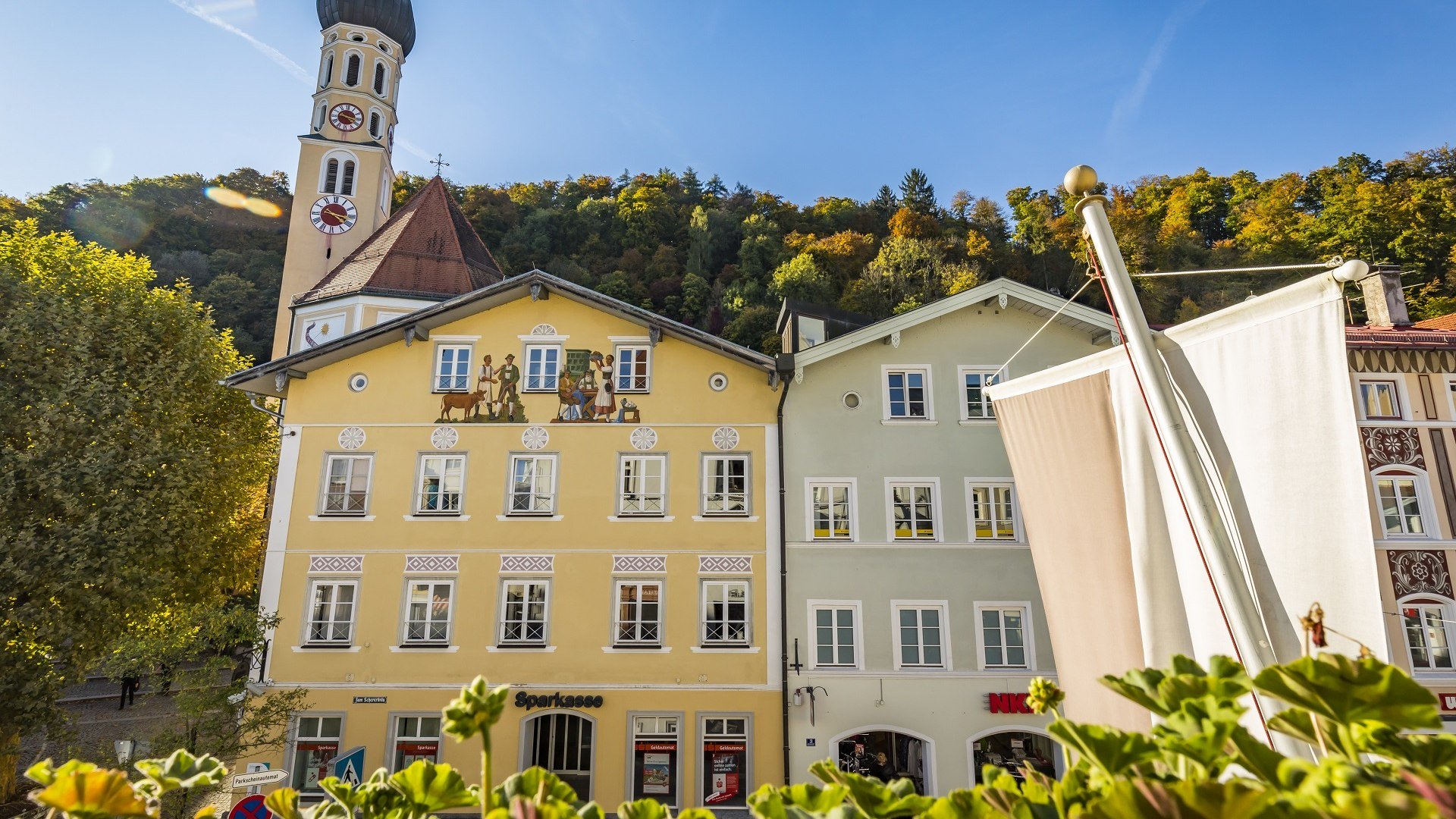 Blick aus dem Wolfratshauser Rathaus, © Stadt Wolfratshausen|Adrian Greiter Blick aus dem Wolfratshauser Rathaus, © Stadt Wolfratshausen|Adrian Greiter