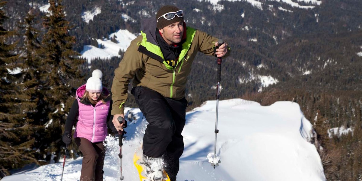 Schneeschuhtour zur Lenggrieser Hütte, © Tourismus Lenggries, Adrian Greiter Schneeschuhtour zur Lenggrieser Hütte, © Tourismus Lenggries, Adrian Greiter
