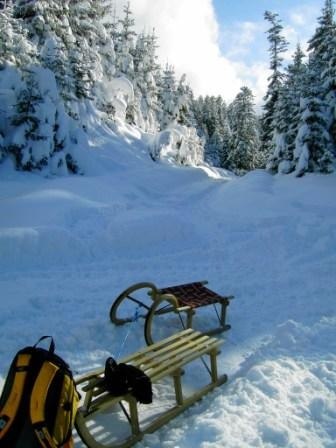 Rechelkopf Winteraufstieg über Forststraße, © Tölzer Land Tourismus Rechelkopf Winteraufstieg über Forststraße, © Tölzer Land Tourismus