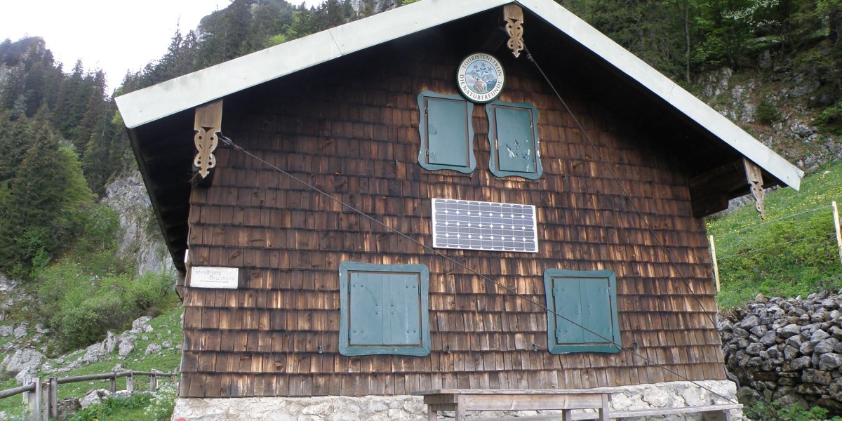 Hintere Krottenalm 1380 m, © Alpiner Ski-Club Hintere Krottenalm 1380 m, © Alpiner Ski-Club