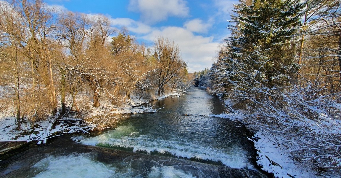 Wehr Loisach-Isar-Kanal, © Unbekannt Wehr Loisach-Isar-Kanal, © Unbekannt