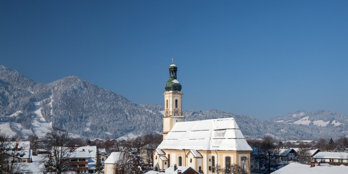 Lenggrieser Kirche St. Jakob, © Tourismus Lenggries, Christian Bäck Lenggrieser Kirche St. Jakob, © Tourismus Lenggries, Christian Bäck