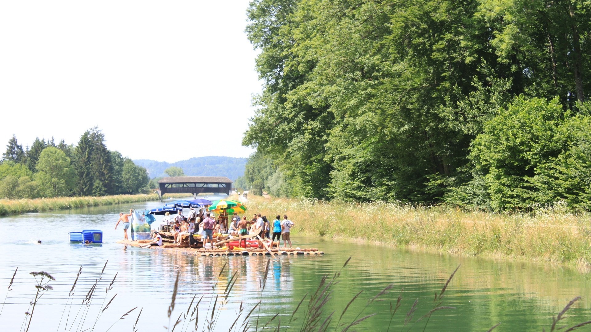 Isarfloßfahrt, © Tölzer Land Tourismus|J. Kirschenhofer Isarfloßfahrt, © Tölzer Land Tourismus|J. Kirschenhofer