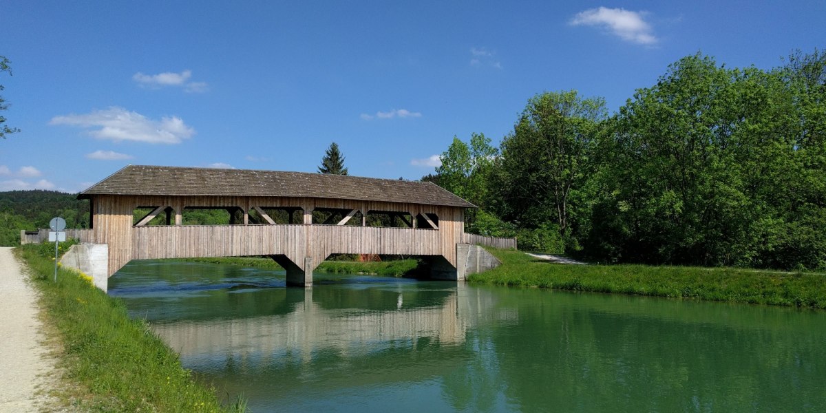Brücke bei der Aumühle, © Stadt Wolfratshausen Brücke bei der Aumühle, © Stadt Wolfratshausen