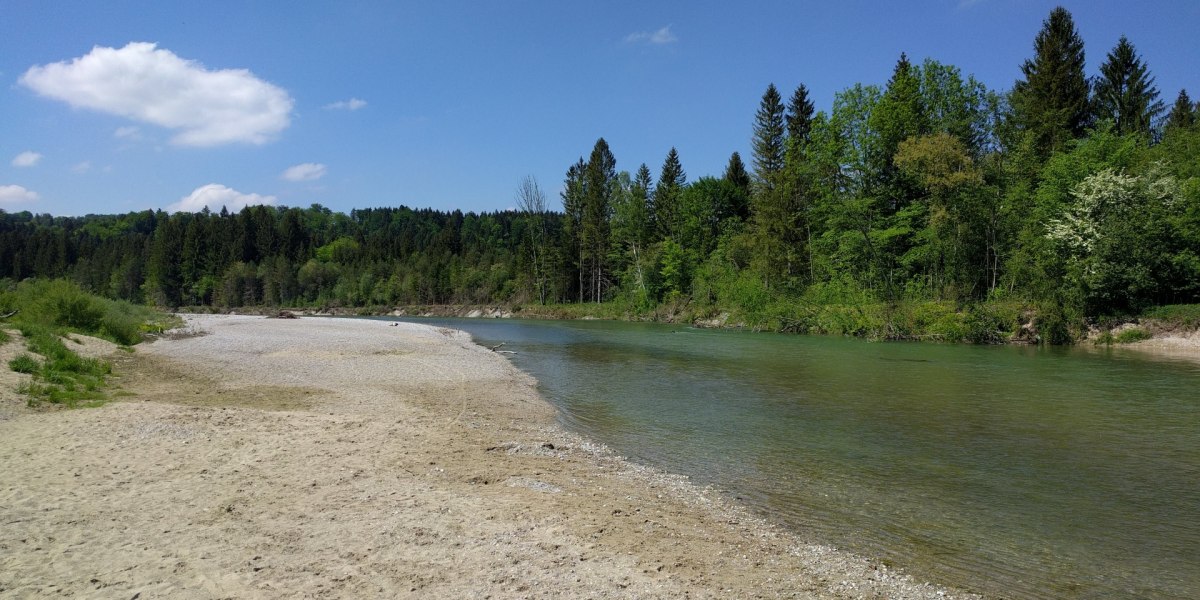 Isar, © Stadt Wolfratshausen Isar, © Stadt Wolfratshausen