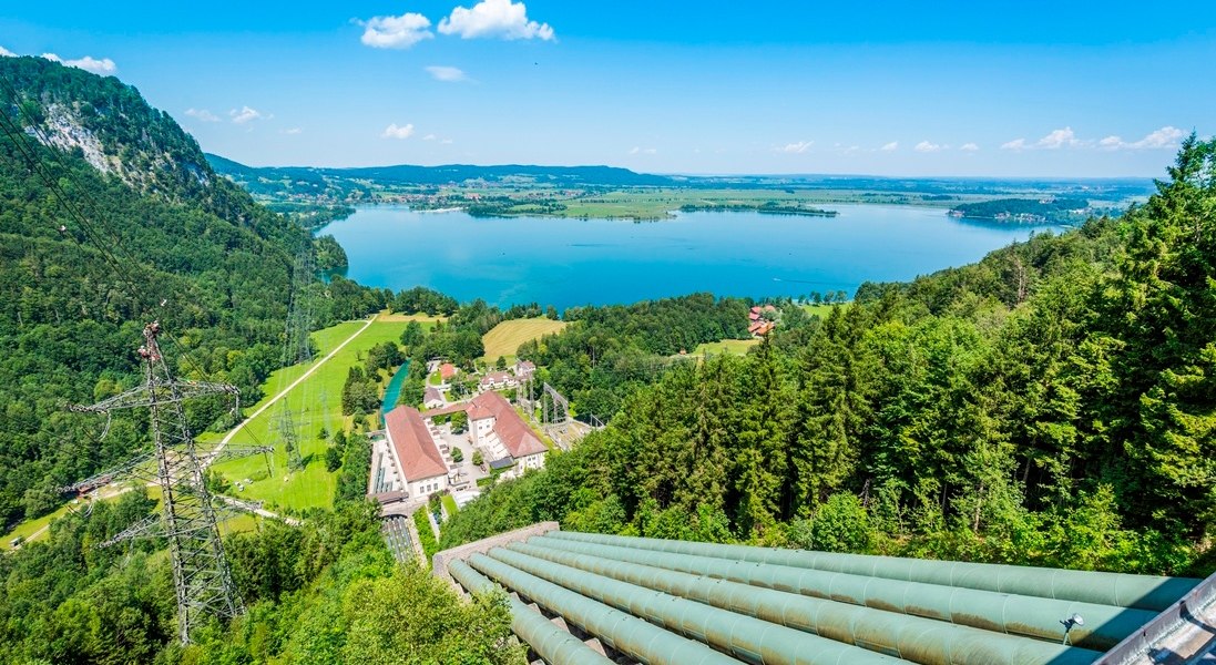 Walchenseekraftwerk am Kochelsee, © Tourist Information Kochel a. See Walchenseekraftwerk am Kochelsee, © Tourist Information Kochel a. See
