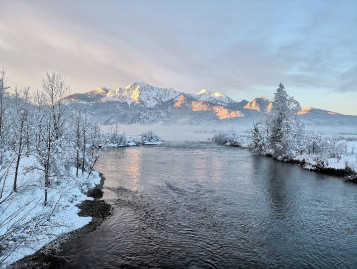 Zauberhafte Winterlandschaft am Kochelsee, © Tourist Information Kochel a. See, Fotograf Daniel Weickel