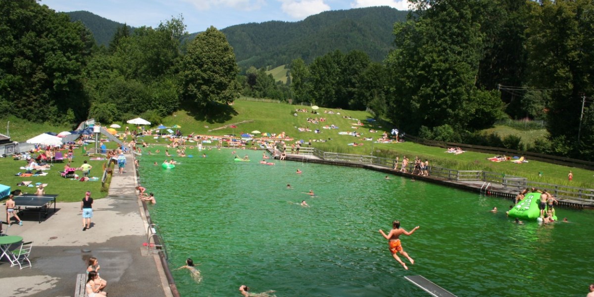 Naturfreibad Lenggries, &copy; Tourismus Lenggries