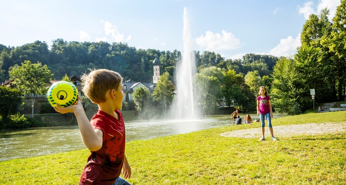 Alte Floßlände, © Stadt Wolfratshausen
