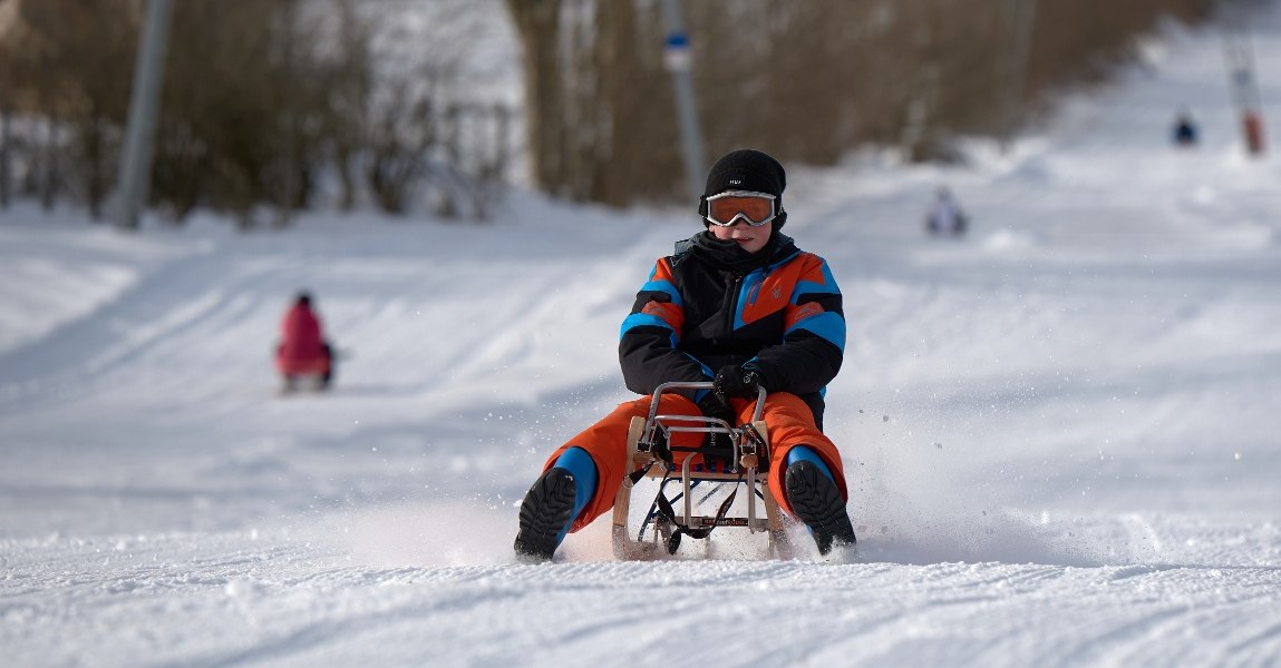 Rodellift am Fuße des Braunecks, © Montevia