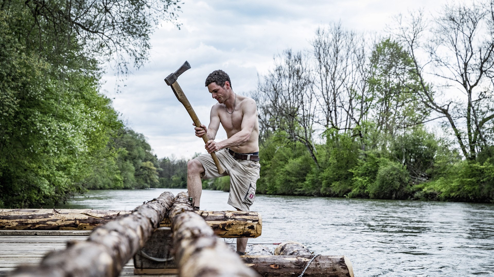 Altes Handwerk: der Fl&ouml;sser, &copy; Stadt Wolfratshausen|Adrian Greiter