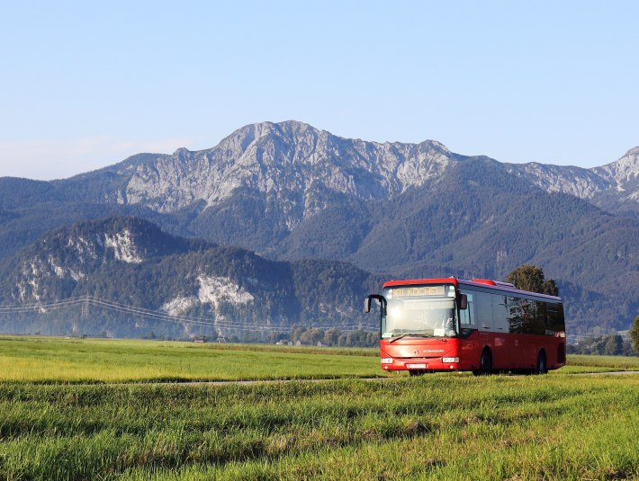 Übrigens: mit Ihrer Gästekarte fahren Sie kostenlos mit den RVO-Bussen im Oberland!, © Zweiseen-Land | Foto: Daniel Weickel, TI Kochel a. See