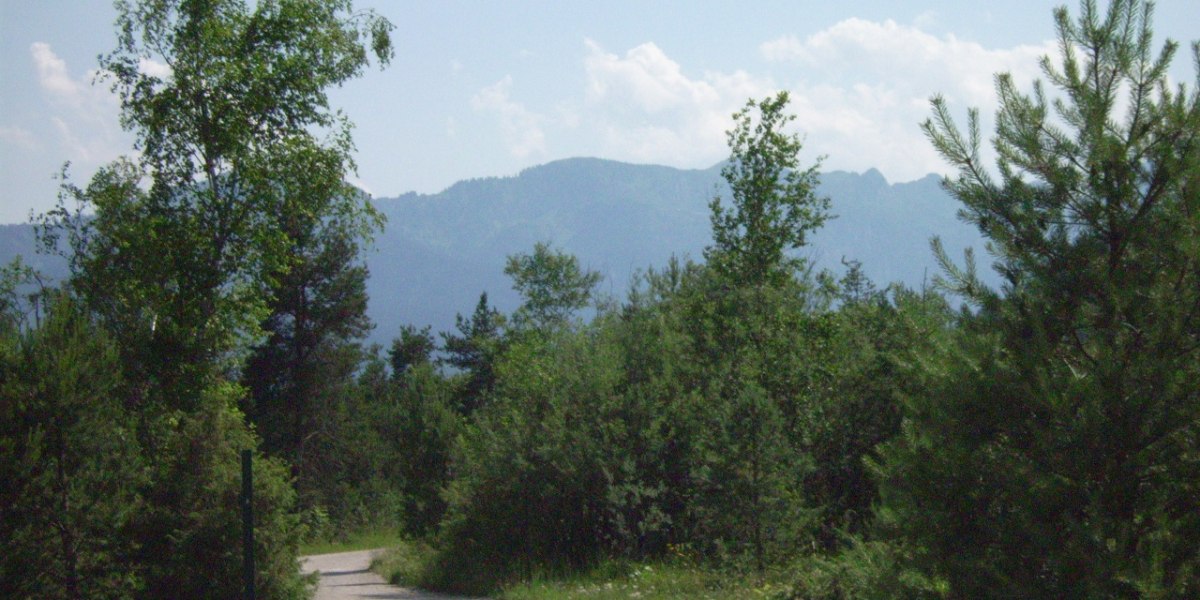 Achselköpfe und Brauneck und der Isarradweg., © Outdooractive Redaktion