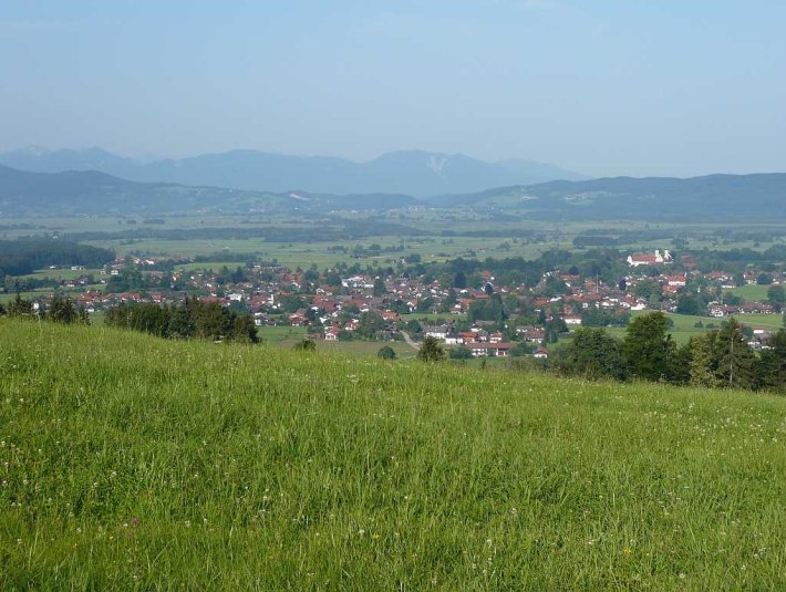 Blick auf Benediktbeuern, © Tölzer Land Tourismus