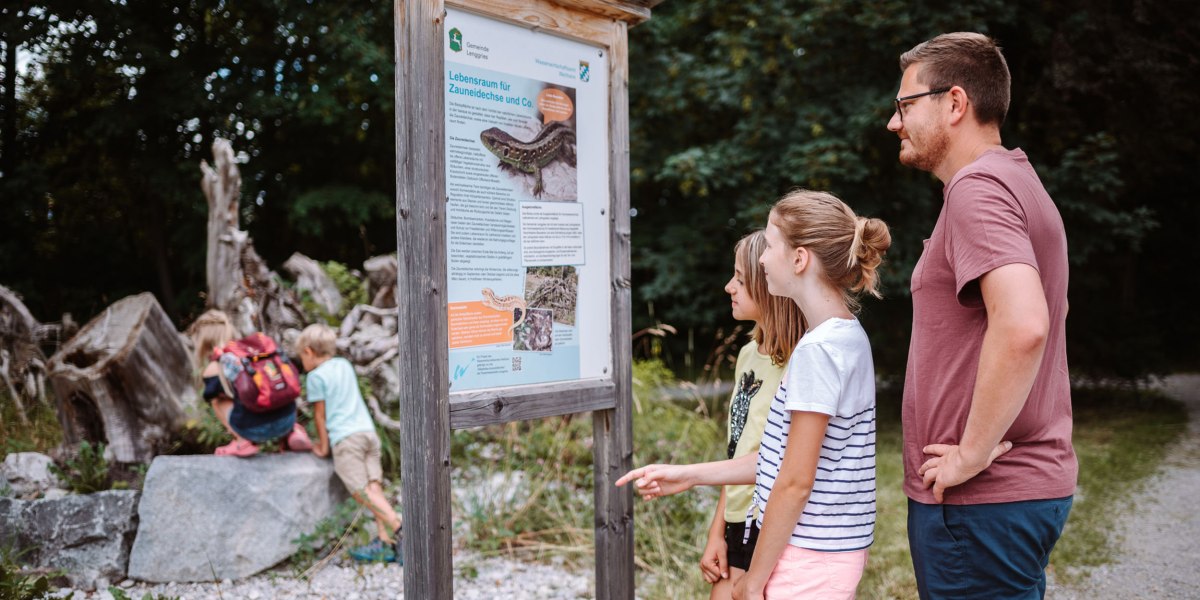 Naturerlebnis Isar Tafel, &copy; Leonie Lorenz
