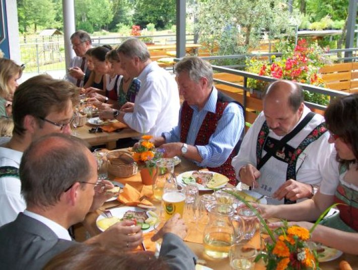 Bistro-Café am Kräuterpark Bad Heilbrunn, © Archiv Tölzer Land Tourismus