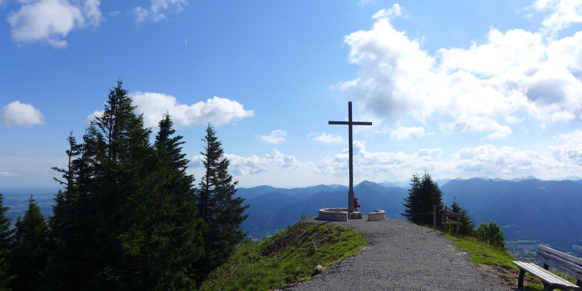 Brauneck Gipfelkreuz, © Tourismus Lenggries