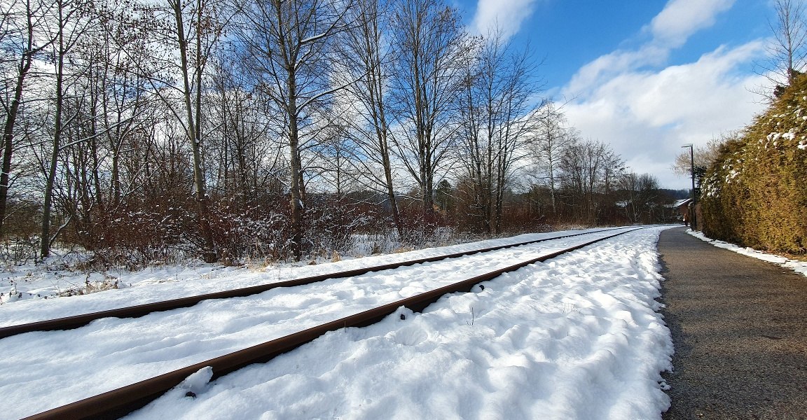 Weg Alte Bahngleise, © Unbekannt