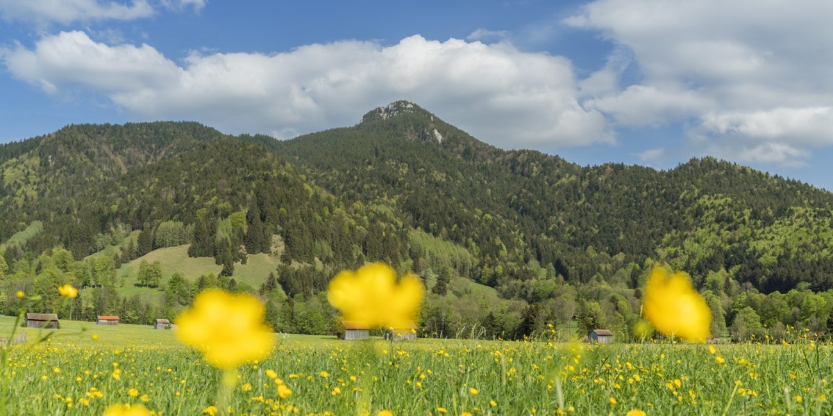 Blick auf Geierstein, © Tourismus Lenggries