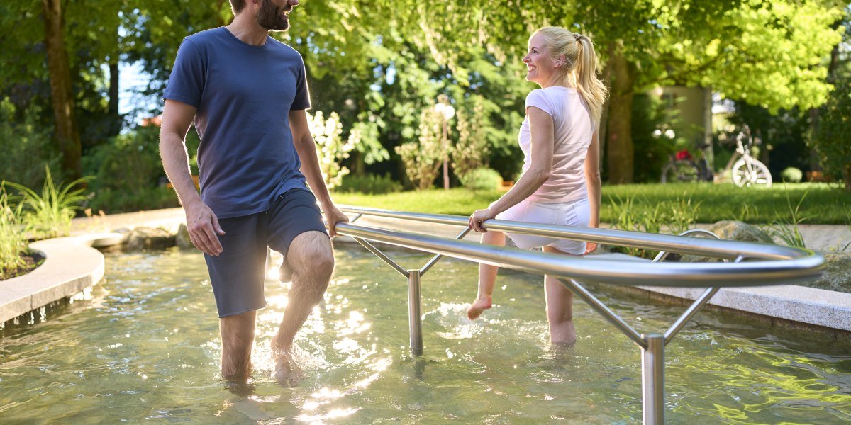 Kneippbecken, &copy; Stadt Bad T&ouml;lz