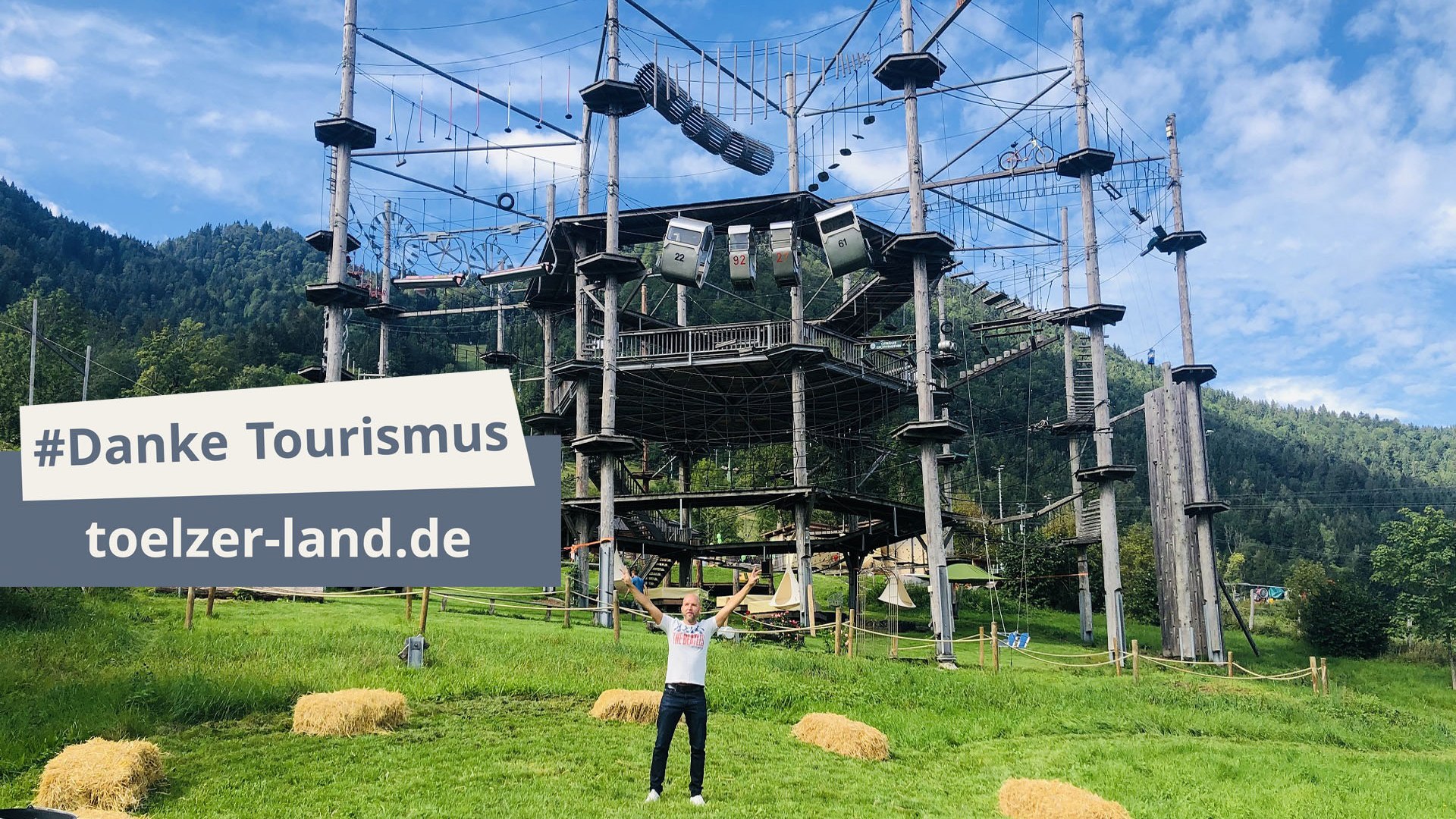 Traumjob im Tourismus gefunden, &copy; Hochseilgarten Isarwinkel|A.Berger