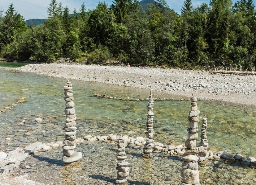 Stoamandl an der Isar, © Tourismus Oberbayern München