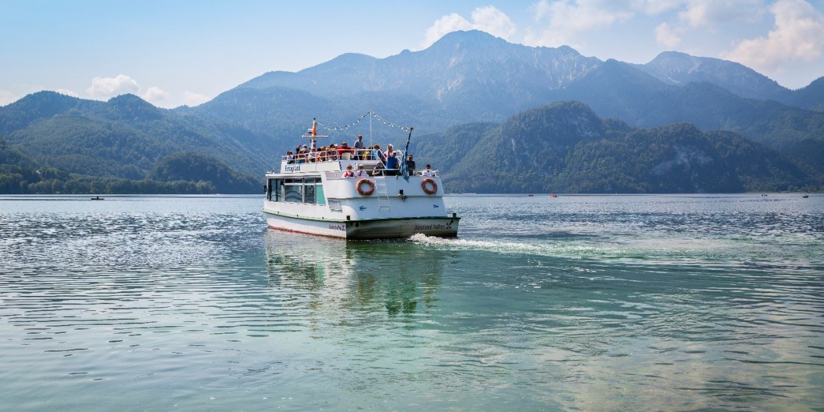 Rundfahrt auf dem Kochelsee, &copy; Tourist Information Kochel a. See