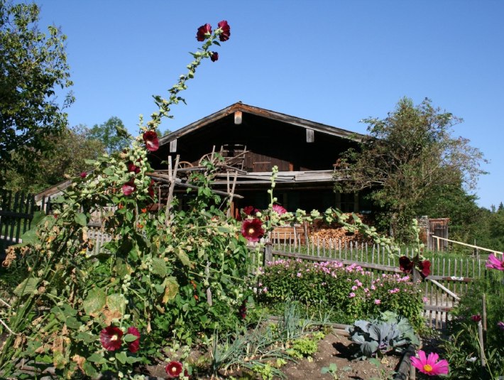 Bauerngarten im Freilichtmuseum Glentleiten, © Freilichtmuseum Glentleiten