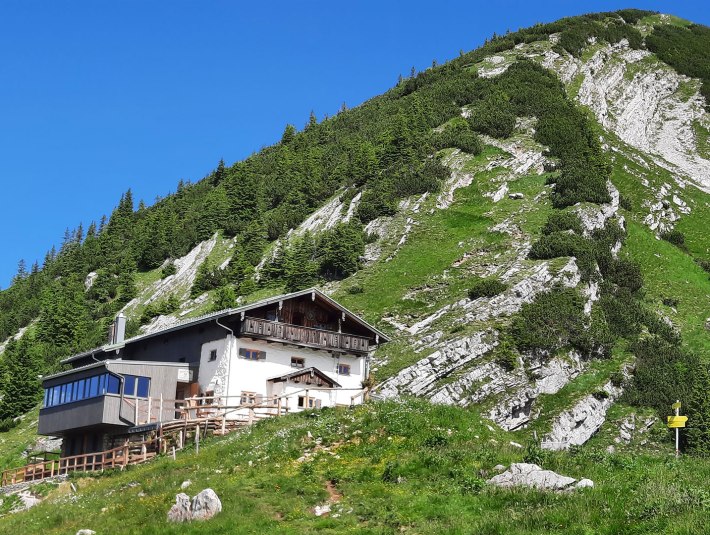 Tölzer Hütte am Schafreuter