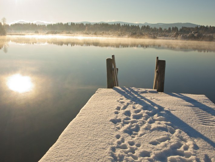 Winter am Kirchsee, &copy; VG Reichersbeuern