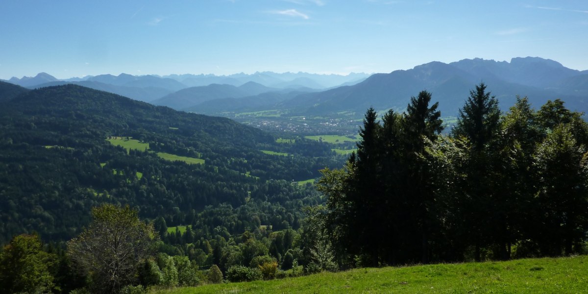 Blick von Sunntratn, © Tourismus Lenggries