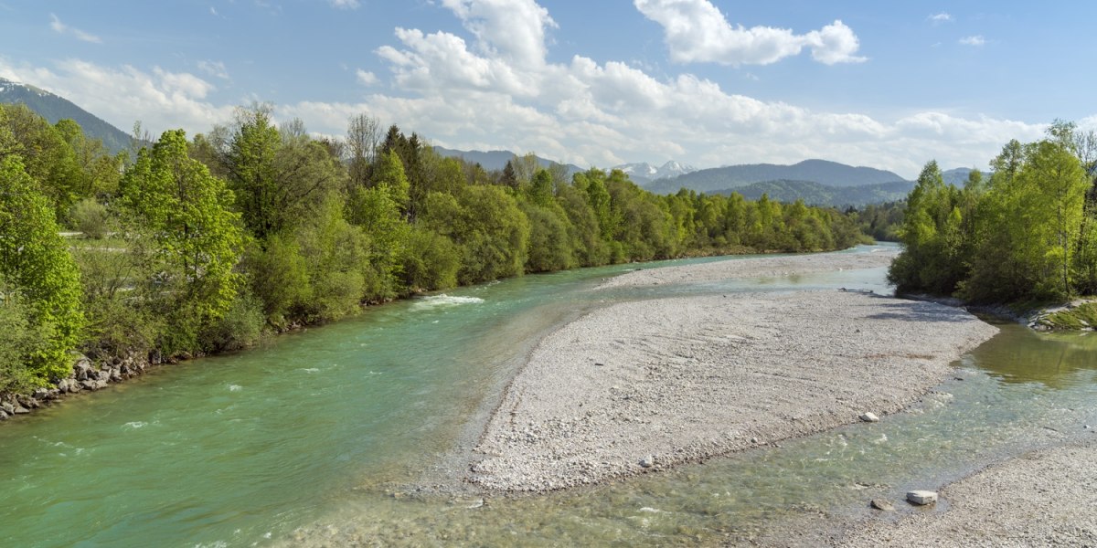 Isar im Frühling, © Tourismus Lenggries